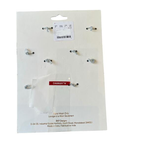 Holiday Gold Nutcracker Spoon Set of 4 Small 5in Stainless Steel Christmas New - Picture 8 of 9